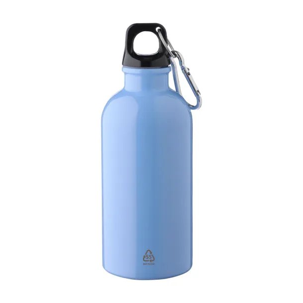 Sable jednoslojna boca od recikliranog nehrđajućeg čelika, 400 ml light blue