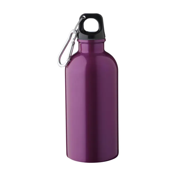Sable jednoslojna boca od recikliranog nehrđajućeg čelika, 400 ml purple