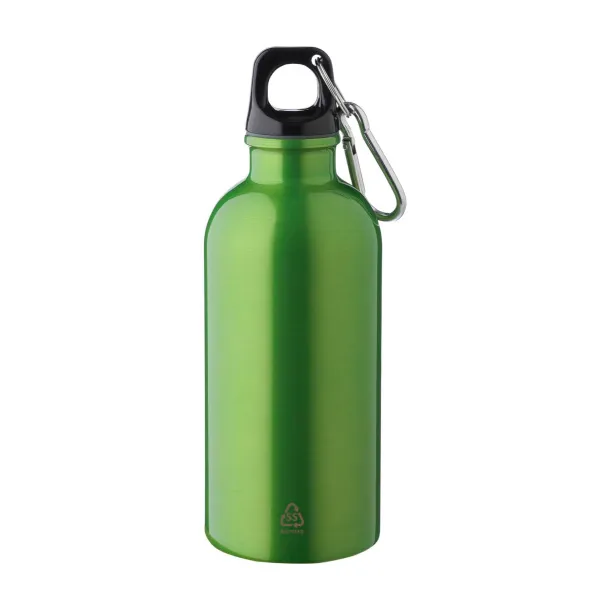 Sable jednoslojna boca od recikliranog nehrđajućeg čelika, 400 ml light green
