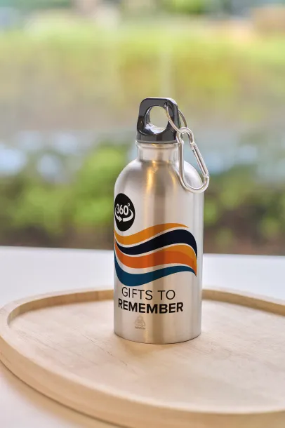 Sable jednoslojna boca od recikliranog nehrđajućeg čelika, 400 ml
