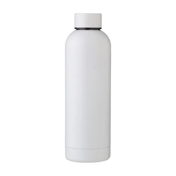 ISAIAH boca od recikliranog nehrđajućeg čelika, 500 ml Bijela