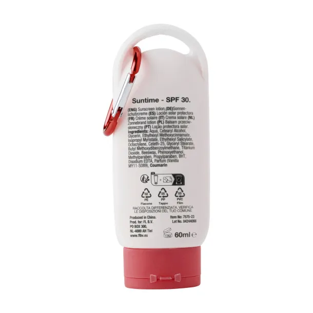 SUNTIME Sunscreen lotion Crvena