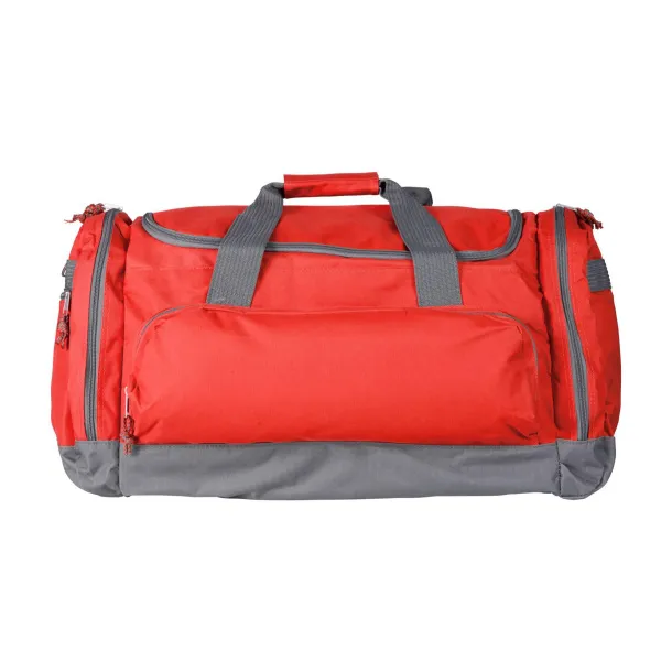  LORENZO Polyester (600D) sports bag Crvena