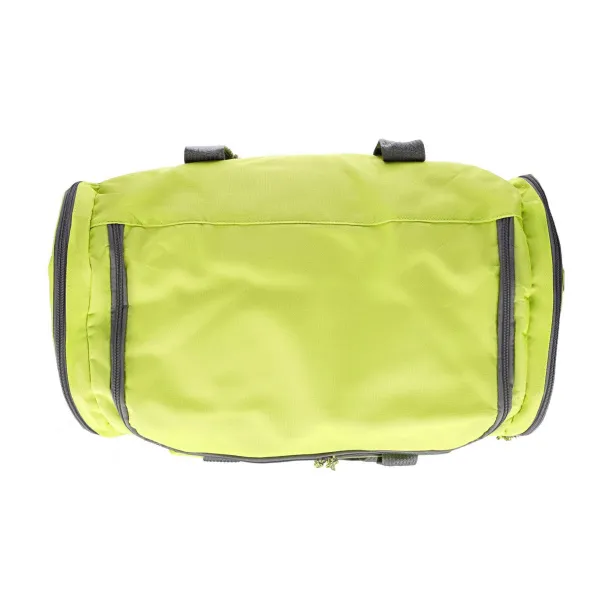  LORENZO sportska torba od poliestera Limeta
