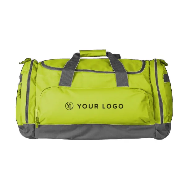  LORENZO Polyester (600D) sports bag Limeta