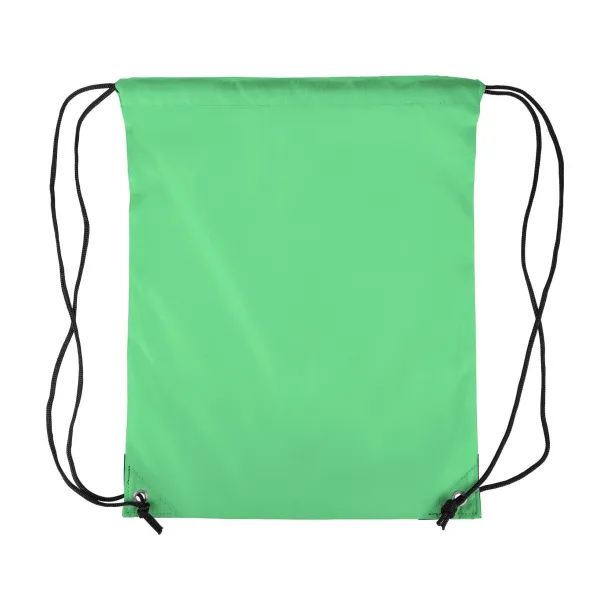 Isolde ruksak s vezicama od 210D poliestera light green