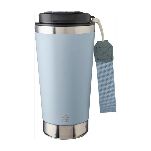 Kayla Šalica za piće s dvije stijenke od recikliranog nehrđajućeg čelika, 500 ml pastel blue