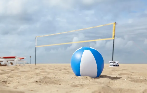 LOLA PVC beach ball Plava