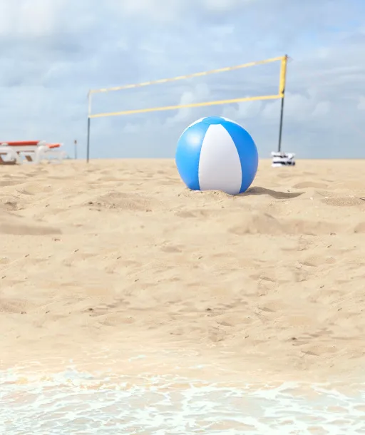 LOLA PVC beach ball Plava