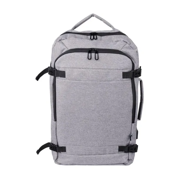 MALCOLM rPET poliesterski (300D) ruksak light grey