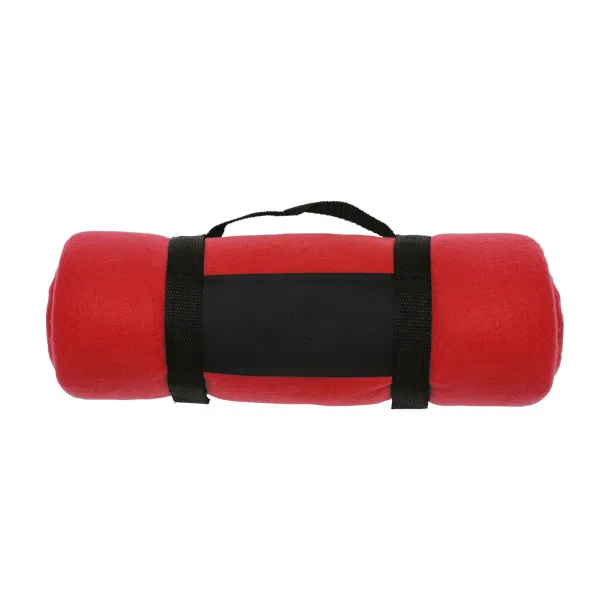  Polar fleece (170-180 gr/m²) blanket Nora Crvena