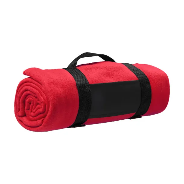  Polar fleece (170-180 gr/m²) blanket Nora Crvena