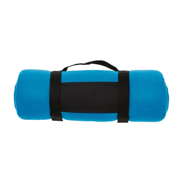  Polar fleece (170-180 gr/m²) blanket Nora light blue