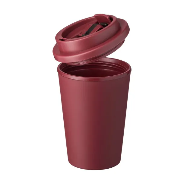 Gabriela PP to go šalica (350ml) burgundy
