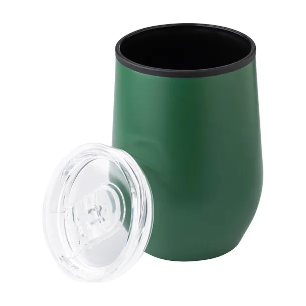 ZOE Putna šalica od nehrđajućeg čelika 300 ml Šumski zelena