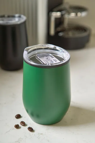 ZOE Stainless steel travel mug 300 ml Šumski zelena