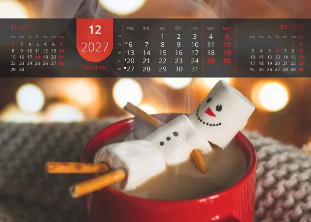  "JUST RELAX" color kalendar Color