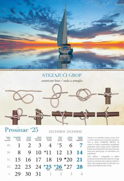  "GROPOVI" color calendar Color