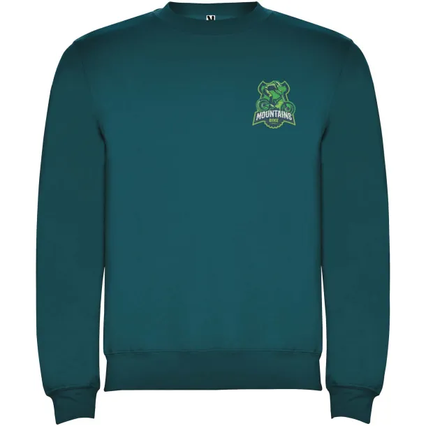 Clasica unisex crewneck sweater - Roly Blue lake