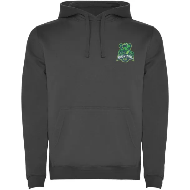 Urban muški hoodie, 280 g/m² - Roly Ebony