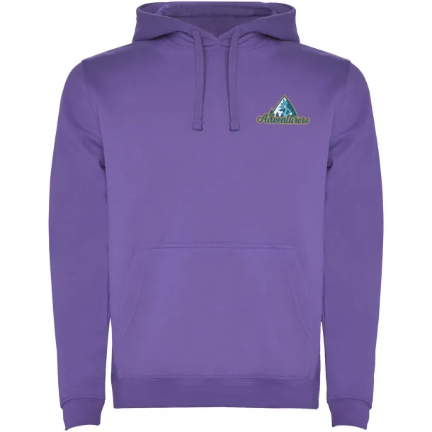 Urban men's hoodie - Roly Irish purple