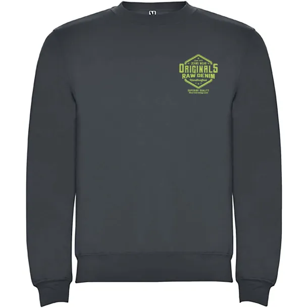Clasica unisex crewneck sweater - Roly Ebony