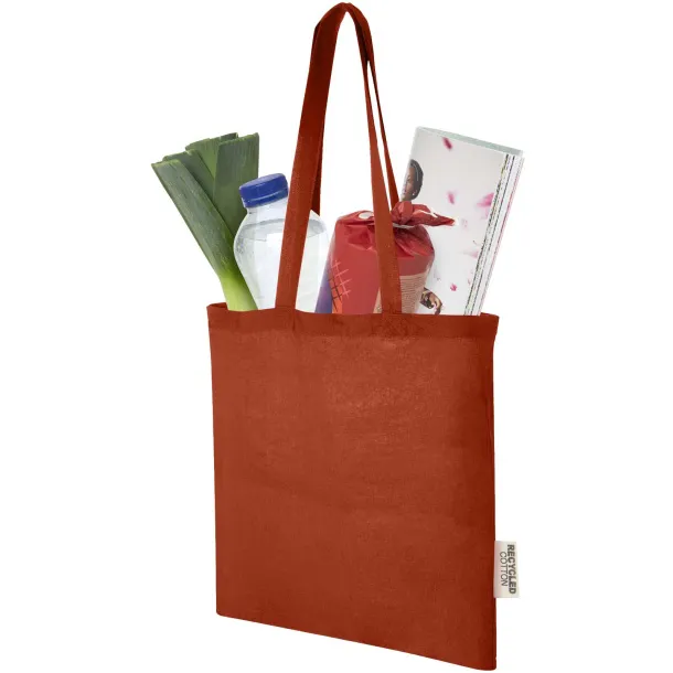 Madras torba od GRS recikliranog pamuka, 140 g/m² Brick
