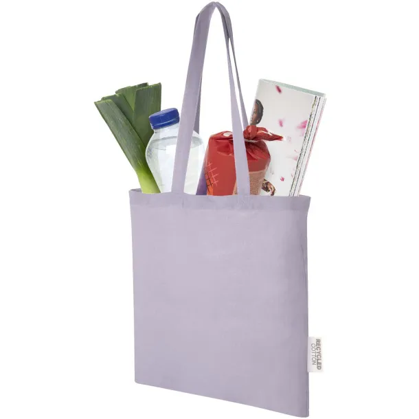 Madras torba od GRS recikliranog pamuka, 140 g/m² Lilac