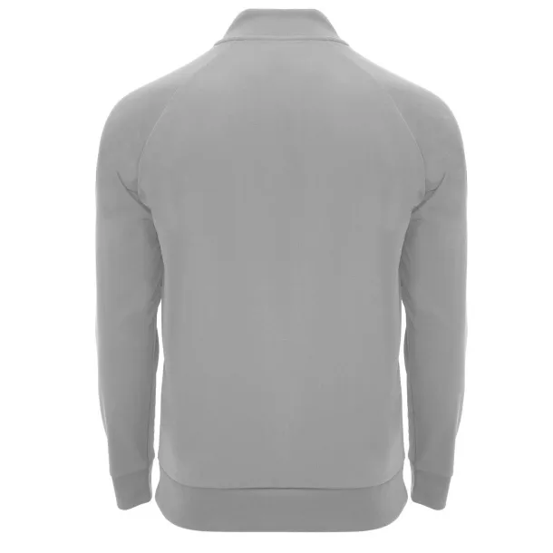 Epiro long sleeve kids quarter zip sweatshirt - Roly Grey