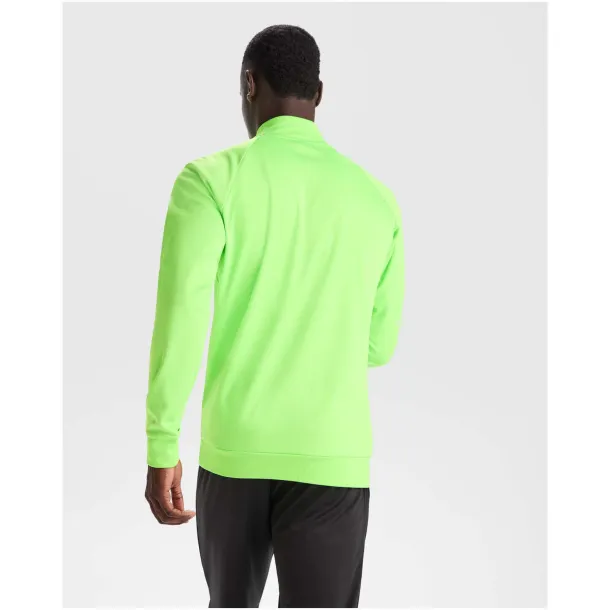 Epiro long sleeve unisex quarter zip sweatshirt - Roly Grey