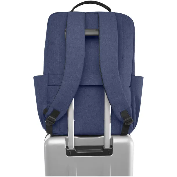 Libra GRS reciklirani ruksak za 15" laptop, 15 L Mornarsko plava