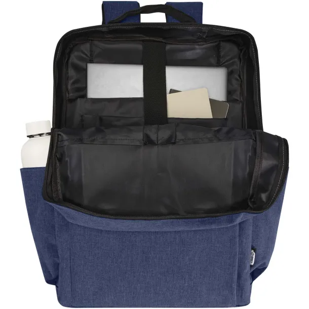 Libra GRS reciklirani ruksak za 15" laptop, 15 L Mornarsko plava