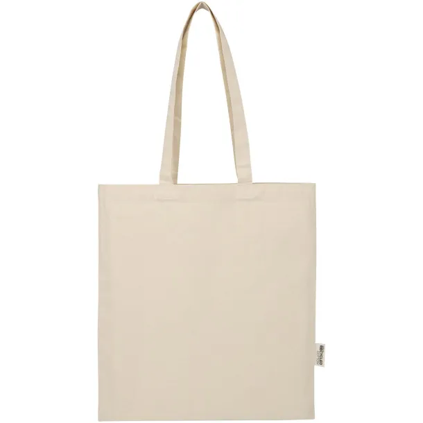 Madras Blend torba od GRS recikliranog pamuka, 140 g/m² Prirodna