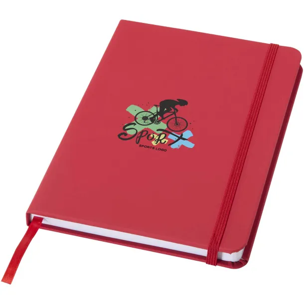 Spectrum A5 notebook with dotted pages Red