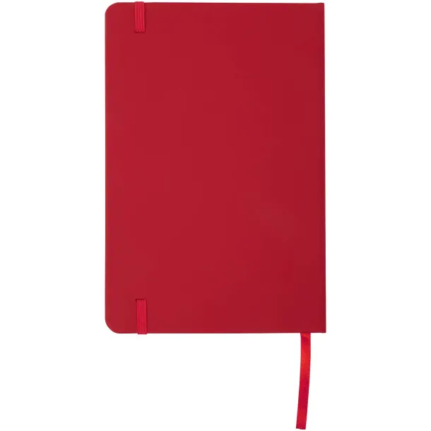 Spectrum A5 notebook with blank pages Red