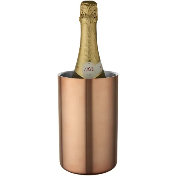 Cielo double-walled stainless steel wine cooler - Bullet Rosegold