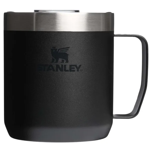 Stanley Everyday Šalica za kampiranje od nehrđajućeg čelika, 350 ml Crna