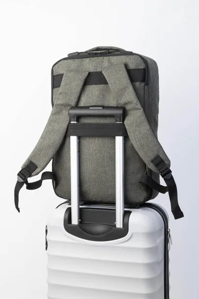 Eaton RPET torba za dokumente/ruksak, 15" Zelena