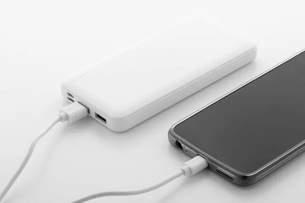 Rabobank XL RABS prijenosna baterija, 10 000 mAh Bijela