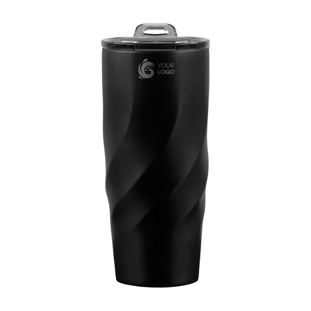  BrandCharger Vortex Calix XL putna šalica, 400ml - BrandCharger Crna