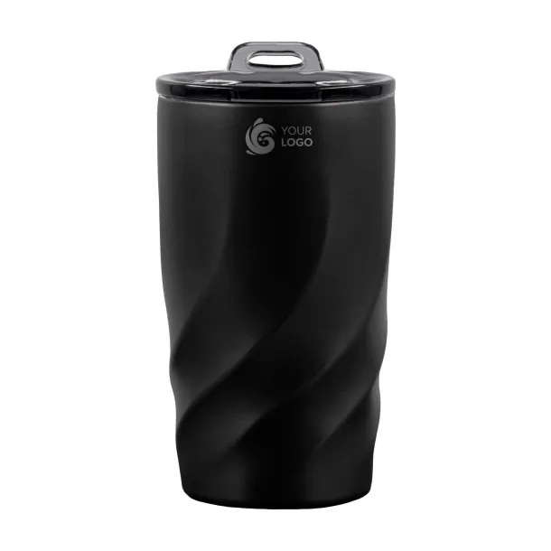  BrandCharger Vortex Calix putna šalica, 400ml - BrandCharger Crna