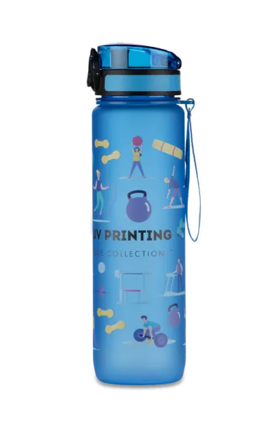 MOTIVA motivacijska boca za vodu, 1000 ml Nebeski plava