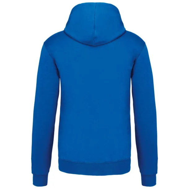  MEN'S CONTRAST HOODED SWEATSHIRT - Kariban Light Royal Blue White