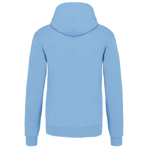  MEN'S CONTRAST HOODED SWEATSHIRT - Kariban Sky blue White