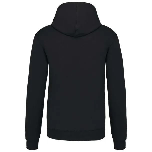  Muška hoodica, 280 g/m2 - Kariban Crna Crvena