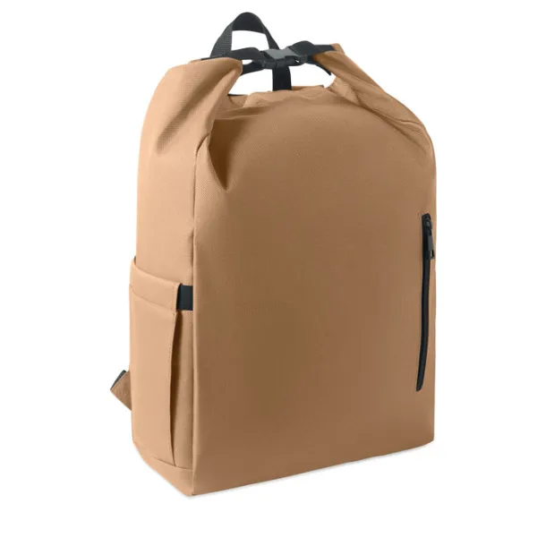 UNITON 15" roll-top ruksak za laptop khaki