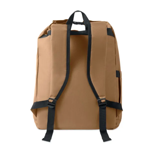 UNITON 15" roll-top ruksak za laptop khaki