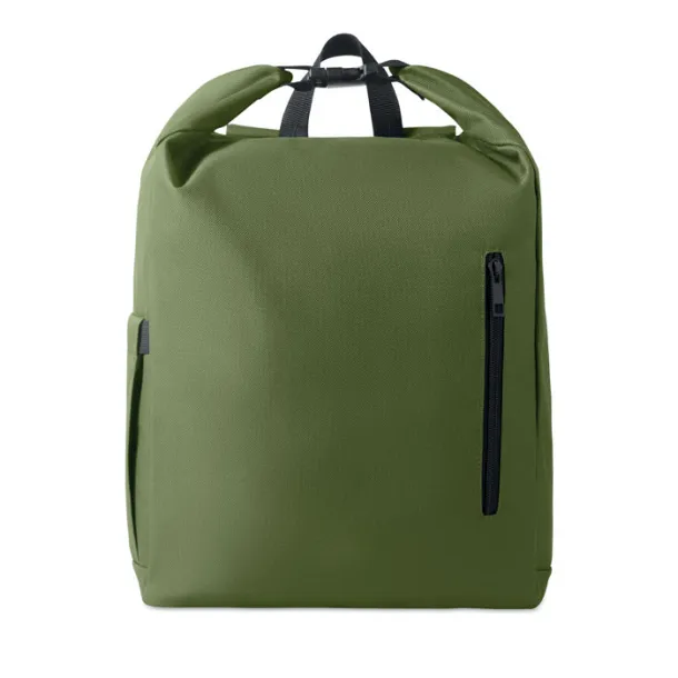 UNITON 15" roll-top ruksak za laptop Army Green