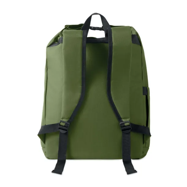 UNITON 15" roll-top ruksak za laptop Army Green
