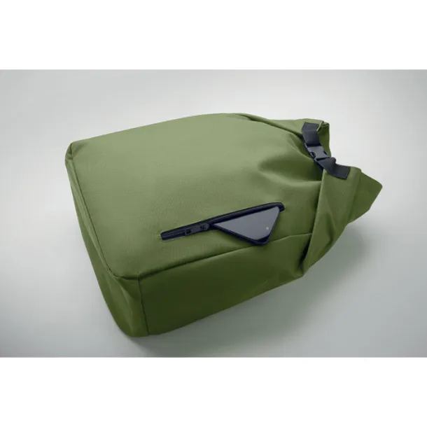 UNITON 15" roll-top ruksak za laptop Army Green
